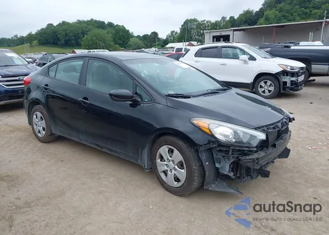 2015 Kia Forte Lx из США, поврежденный, VIN KNAFK4A63F5348947